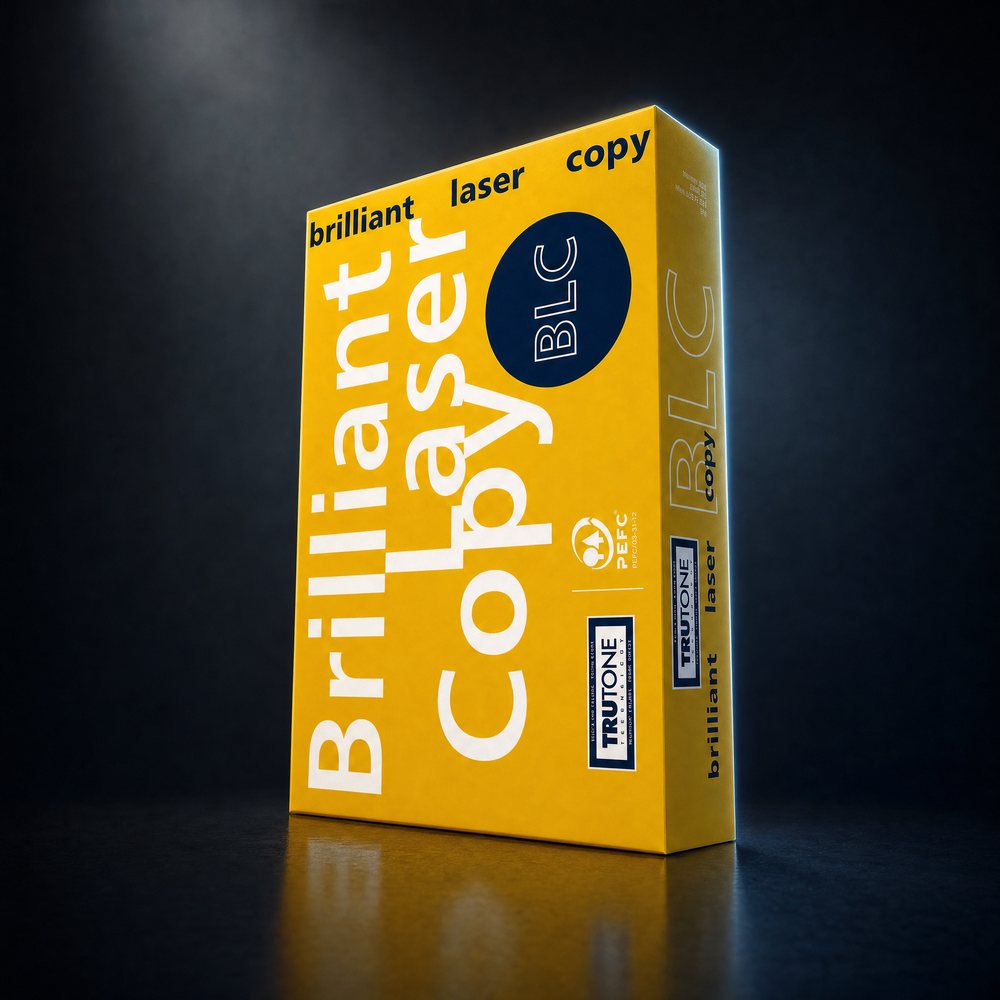 BLC Brilliant Laser Copy 80 GSM ream, yellow pack